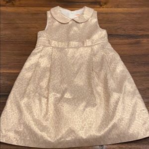 Gymboree gold dress